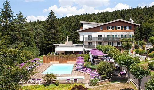 Logis Hotel Clair Matin Le Chambon-sur-Lignon Bagian luar foto